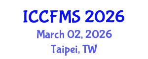 International Conference on Cinema, Film and Media Studies (ICCFMS) March 02, 2026 - Taipei, Taiwan