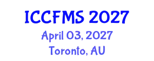International Conference on Cinema, Film and Media Studies (ICCFMS) April 03, 2027 - Toronto, Australia