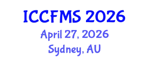 International Conference on Cinema, Film and Media Studies (ICCFMS) April 27, 2026 - Sydney, Australia