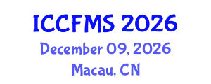 International Conference on Cinema, Film and Media Studies (ICCFMS) December 09, 2026 - Macau, China