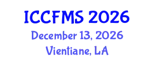 International Conference on Cinema, Film and Media Studies (ICCFMS) December 13, 2026 - Vientiane, Laos