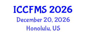 International Conference on Cinema, Film and Media Studies (ICCFMS) December 20, 2026 - Honolulu, United States