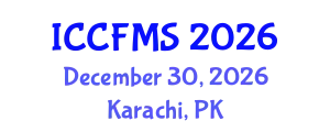 International Conference on Cinema, Film and Media Studies (ICCFMS) December 30, 2026 - Karachi, Pakistan