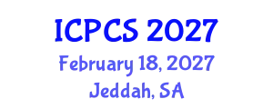 International Conference on Political and Cultural Studies (ICPCS) February 18, 2027 - Jeddah, Saudi Arabia