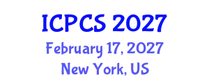 International Conference on Political and Cultural Studies (ICPCS) February 17, 2027 - New York, United States