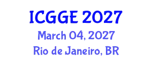 International Conference on Geotechnical and Geoenvironmental Engineering (ICGGE) March 04, 2027 - Rio de Janeiro, Brazil