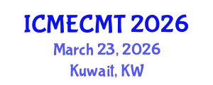International Conference on Microlectronics, Electronic Components, Materials and Technology (ICMECMT) March 23, 2026 - Kuwait, Kuwait