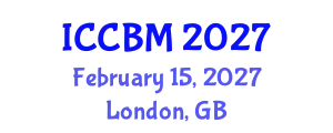International Conference on Civil Society and Building Materials (ICCBM) February 15, 2027 - London, United Kingdom