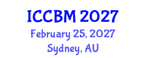 International Conference on Civil Society and Building Materials (ICCBM) February 25, 2027 - Sydney, Australia