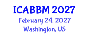 International Conference on Architecture and Bio-based Building Materials (ICABBM) February 24, 2027 - Washington, United States