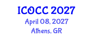 International Conference on Organometallic Chemistry and Catalysis (ICOCC) April 08, 2027 - Athens, Greece