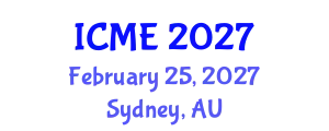 International Conference on Mining Engineering (ICME) February 25, 2027 - Sydney, Australia