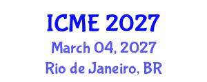 International Conference on Mining Engineering (ICME) March 04, 2027 - Rio de Janeiro, Brazil