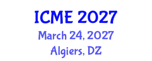 International Conference on Mining Engineering (ICME) March 24, 2027 - Algiers, Algeria