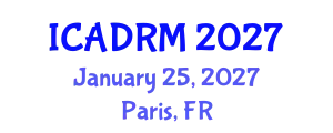International Conference on Academic Disciplines and Research Methodology (ICADRM) January 25, 2027 - Paris, France