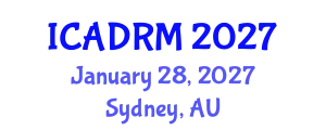 International Conference on Academic Disciplines and Research Methodology (ICADRM) January 28, 2027 - Sydney, Australia
