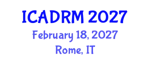 International Conference on Academic Disciplines and Research Methodology (ICADRM) February 18, 2027 - Rome, Italy