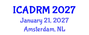 International Conference on Academic Disciplines and Research Methodology (ICADRM) January 21, 2027 - Amsterdam, Netherlands