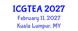 International Conference on Graph Theory and Engineering Applications (ICGTEA) February 11, 2027 - Kuala Lumpur, Malaysia