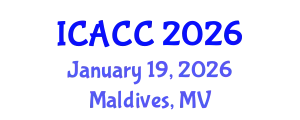 International Conference on Agriculture and Climate Change (ICACC) January 19, 2026 - Maldives, Maldives