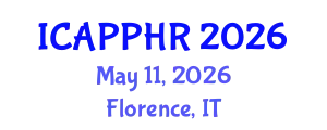 International Conference on Amnesty, Peace, Politics and Human Rights (ICAPPHR) May 11, 2026 - Florence, Italy
