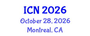 International Conference on Nursing (ICN) October 28, 2026 - Montreal, Canada