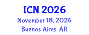 International Conference on Nursing (ICN) November 18, 2026 - Buenos Aires, Argentina