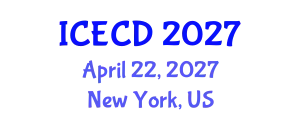 International Conference on Economics and Community Development (ICECD) April 22, 2027 - New York, United States