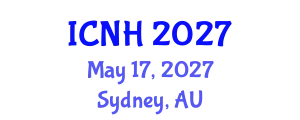 International Conference on Nutrition and Health (ICNH) May 17, 2027 - Sydney, Australia