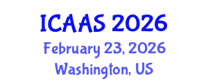 International Conference on Agriculture and Animal Sciences (ICAAS) February 23, 2026 - Washington, United States