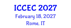 International Conference on Chemical Engineering and Chemistry (ICCEC) February 18, 2027 - Rome, Italy