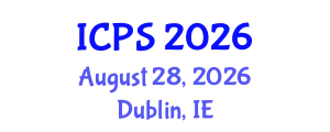 International Conference on Psychological Society (ICPS) August 28, 2026 - Dublin, Ireland