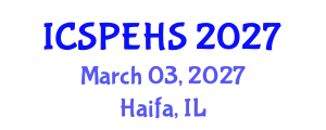 International Conference on Sport, Physical Education and Health Sciences (ICSPEHS) March 03, 2027 - Haifa, Israel