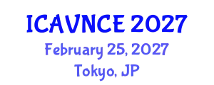 International Conference on Acoustics, Vibration and Noise Control Engineering (ICAVNCE) February 25, 2027 - Tokyo, Japan