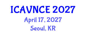 International Conference on Acoustics, Vibration and Noise Control Engineering (ICAVNCE) April 17, 2027 - Seoul, Republic of Korea
