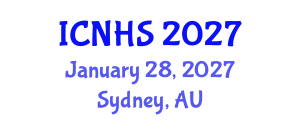 International Conference on Nursing and Health Science (ICNHS) January 28, 2027 - Sydney, Australia