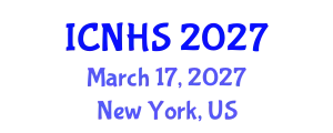 International Conference on Nursing and Health Science (ICNHS) March 17, 2027 - New York, United States