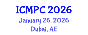 International Conference on Music Perception and Cognition (ICMPC) January 26, 2026 - Dubai, United Arab Emirates