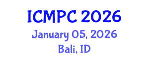 International Conference on Music Perception and Cognition (ICMPC) January 05, 2026 - Bali, Indonesia