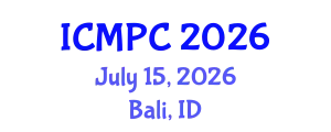 International Conference on Music Perception and Cognition (ICMPC) July 15, 2026 - Bali, Indonesia