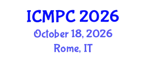 International Conference on Music Perception and Cognition (ICMPC) October 18, 2026 - Rome, Italy