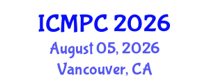 International Conference on Music Perception and Cognition (ICMPC) August 05, 2026 - Vancouver, Canada