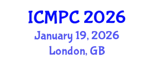 International Conference on Music Perception and Cognition (ICMPC) January 19, 2026 - London, United Kingdom