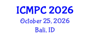International Conference on Music Perception and Cognition (ICMPC) October 25, 2026 - Bali, Indonesia
