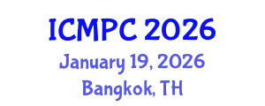 International Conference on Music Perception and Cognition (ICMPC) January 19, 2026 - Bangkok, Thailand