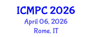 International Conference on Music Perception and Cognition (ICMPC) April 06, 2026 - Rome, Italy