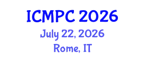 International Conference on Music Perception and Cognition (ICMPC) July 22, 2026 - Rome, Italy
