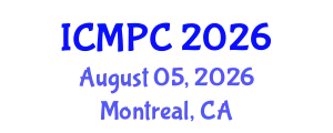 International Conference on Music Perception and Cognition (ICMPC) August 05, 2026 - Montreal, Canada