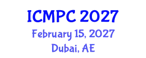 International Conference on Music Perception and Cognition (ICMPC) February 15, 2027 - Dubai, United Arab Emirates