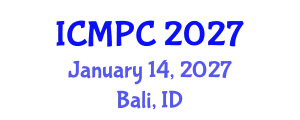 International Conference on Music Perception and Cognition (ICMPC) January 14, 2027 - Bali, Indonesia